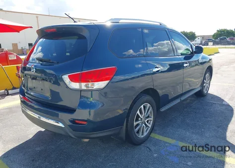 2015 Nissan Pathfinder S from USA, damaged, VIN 5N1AR2MN3FC716762